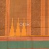 KC005-2.jpg Orange with green border kanchi cotton Saree