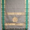 KC019-1-scaled-1.jpg Grey with green border kanchi Cotton Saree