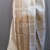 Off-White Body with Contrast Pallu Silk Cotton Saree with Checks and Buttis
