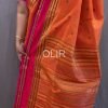 Patterned Body with Rich Contrast Pallu Silk Cotton Saree