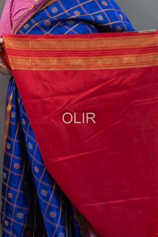 Minimal Tone Body with Contrast Pallu Elegant Silk Cotton Saree