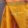 Elegant Tone Body with Rich Contrast Pallu Silk Cotton Saree with Threadwork