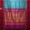 KSC015-2.jpg Ananda Blue with Small Zari Checks
