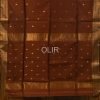 MSC107-2.jpg Coffee Brown Butta Saree with Zari Pallu