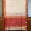 MSC122-1.jpg Off White Red Floral Zari Saree