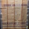 Fawn Geometric Butti Saree