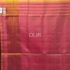 Peach with PInk Pure SIlk Patola Saree