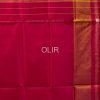 White with Pink Diamond design Pure Silk Patola Saree
