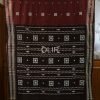 SPC001-1.jpg Maroon & Black Sambalpuri Bomkai Saree with White thread embroidered motifs